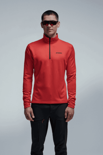 TOUR ZIP-NECK M